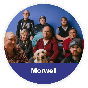 Morwell menu button